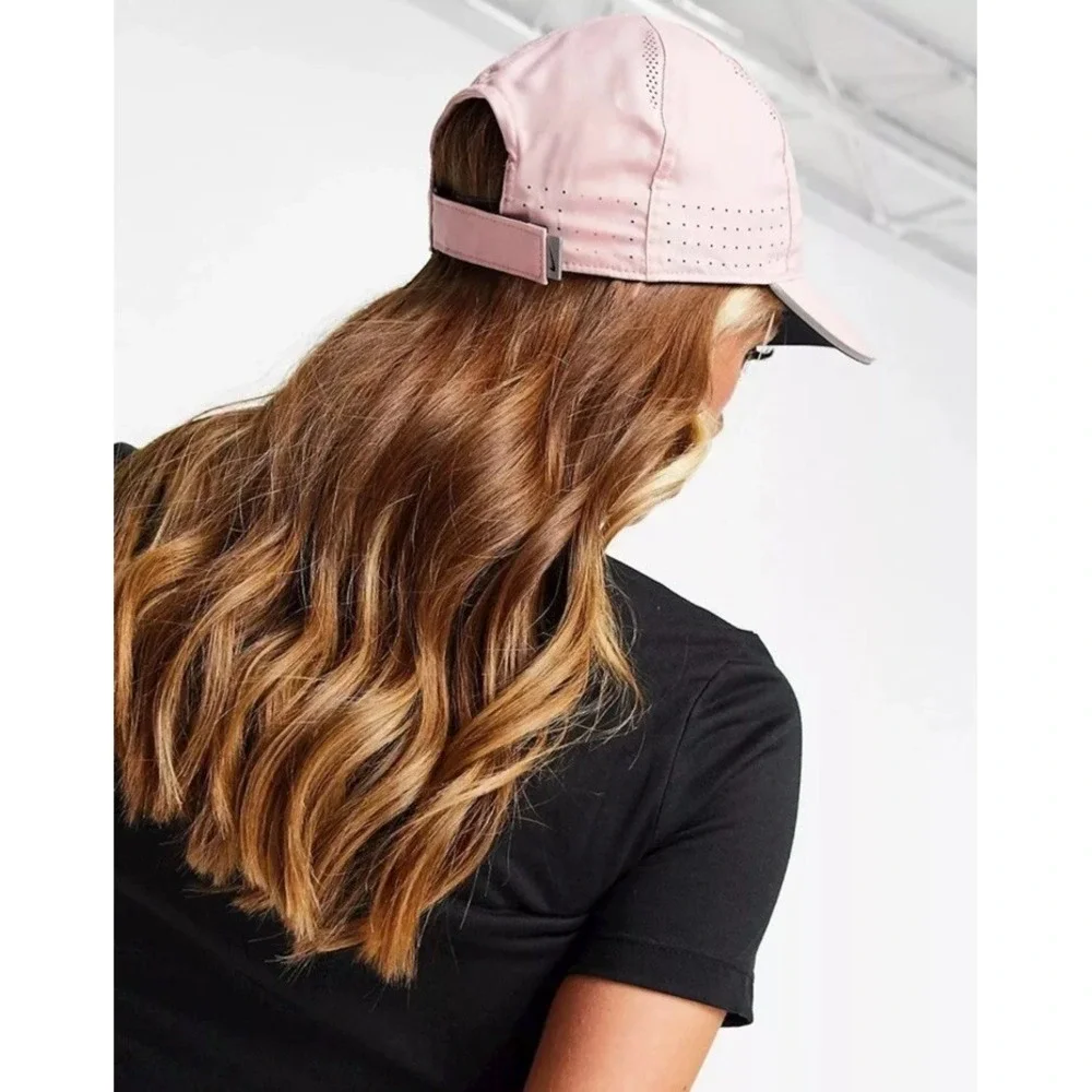 Nike Aerobill Featherlight Running Cap Women's Hat Perforated DRI-FIT 6 Panel‎